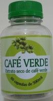 CAFÉ VERDE EXTRATO-FRASCO COM 60 CÁPSULAS DE 500 MG.
