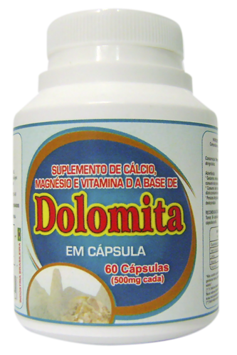 Dolomita 500mg - Cápsulas