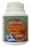 Ômega 3 - 60 e 100 cápsulas com 500 mg. cada.